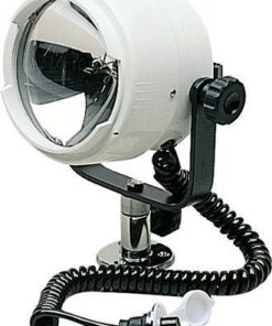 Suchscheinwerfer NIGHT EYE 12V 100W D=150mm 360° drehbar Kunststoff-Gehäuse mit Aluminium-Halter