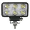 1852 Decksscheinwerfer Aluminiumgehäuse Spot 10-30V 9W LED 0.692A/12V 0.346A/24V B=112mm H=62mm T=38mm 1240681 1852 decksscheinwerfer aluminiumgehuse spot 10 30v 9w led 0 692a 12v 0 346a 24v b 112mm h 62mm t 38 1