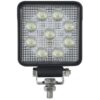 1852 Decksscheinwerfer Aluminiumgehäuse Flood 60° 10-30V 9 LED 1.25A/12V 0.625A/24V B=100mm H=100mm T=40mm 1240686 1852 decksscheinwerfer aluminiumgehuse flood 60 10 30v 9 led 1 25a 12v 0 625a 24v b 100mm h 100mm 1