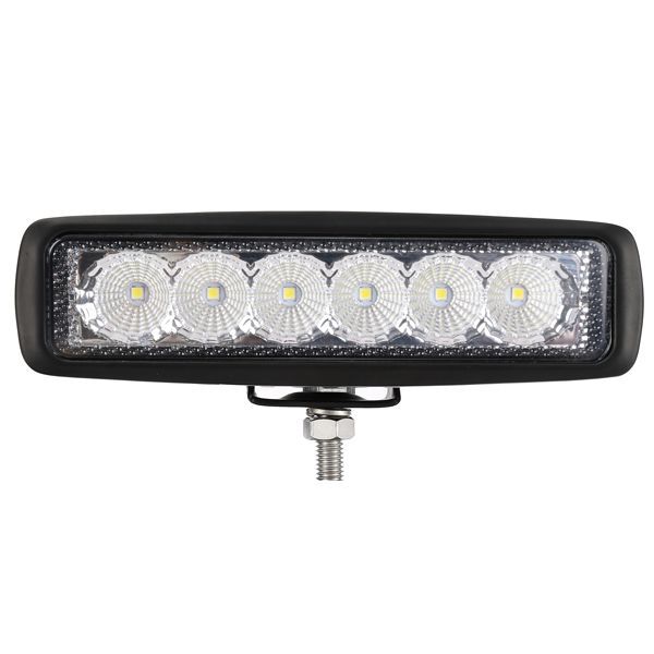 1852 Decksscheinwerfer Aluminiumgehäuse Flood 90° 10-30V 6 LED 0.76A/12V 0.338A/24V B=159.8mm H=45.2mm T=63mm 1852 Decksscheinwerfer Aluminiumgehäuse Flood 90° 10-30V 6 LED 0.76A/12V 0.338A/24V B=159.8mm H=45.2mm T=63mm
