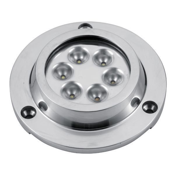 Unterwassebeleuchtung Aufbaumontage 8-30V 14,2W 6 LED weiss