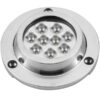 Unterwassebeleuchtung Aufbaumontage 8-30V 21,6W 9 LED weiss 1240832 unterwassebeleuchtung aufbaumontage 8 30v 21 6w 9 led weiss 1