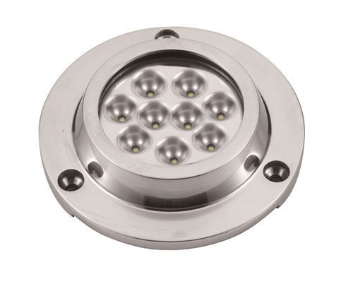 Unterwassebeleuchtung Aufbaumontage 8-30V 21,6W 9 LED blau