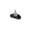 BEP Sammelstützpunkt M10 mit Abdeckkappe schwarz 1255044 bep samleblok 10mm sort 1