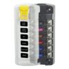 Blue Sea Sicherungshalter für 6 einzelne Flachstiftsicherungen max 30A, total max 100A 1270016 blue sea sicherungshalter fr 6 einzelne flachstiftsicherungen max 30a total max 100a 1