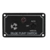 Schalttafel für Bilgepumpen mit LED-Kontrollleuchte 1270040 schalttafel fr bilgepumpen 59x90mm 1