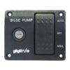 Rule Bilgepumpenschalter 24/32V mit 3-Wege Schalter und Sicherung 1270041 rule pumpepanel 24v 32v med 3 vejs kontakt og sikring 1