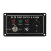 Schalttafel für Bilgepumpen mit LED-Anzeigen und akustischem Alarm 1270042 pumpepanel med akustisk alarm 12v 1