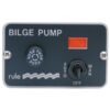 Rule Bilgepumpenschalter 42V mit 3-Wege Schalter, Kontrollleuchte und Sicherung 1270046 rule pumpepanel 24v med kontakt og indikator 1