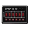 Elektropanel 6 Schalter / Sicherungen horizontale Montage 1270060 strmpanel 6 kontakt horizontal 1