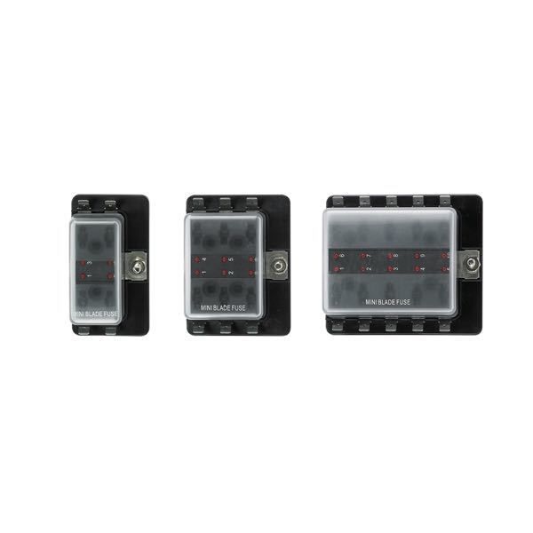1852 Sicherungshalter für 6 Sicherungen 12-32V max 30A Total max 100AA