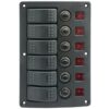1852 Elektropanel mit 6 Automatiksicherungen 1270136 1852 elpanel med automat sikringer 6 kontakter 1
