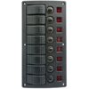 1852 Elektropanel mit 8 Automatiksicherungen 1270137 1852 elpanel med automat sikringer 8 kontakter 1