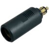 Stecker ISO 4165 12/24V 16A mit Zigarettenanzünder Steckdose 1270185 hanstik lille med adapter til cigarret stik 12 24v 16 amp 1