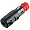 Universalstecker 12/24V 8A mit Sicherung und LED 1270220 universalstik 12 24v med 8amp sikring led 1