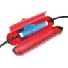 Kupplungsdose für 230V Stecker/Kupplung, spritzwassergeschützt abschliessbar 1270516 cee 220v staenktaet samledse med ls 1