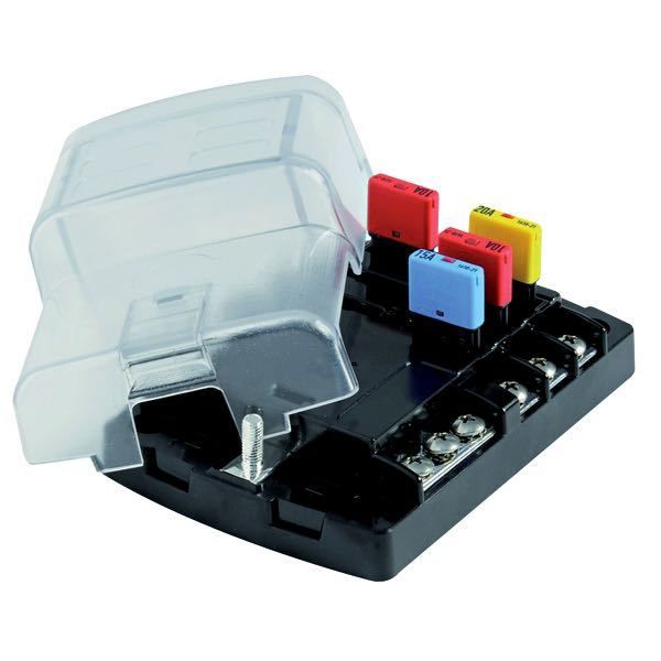 Sicherungshalter für 6 Sicherungen max 20A Sicherungshalter für 6 Sicherungen max 20A