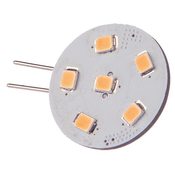 NauticLED G4Pro Spot rückwärtiger Pin 10-35VDC 1W D=24mm rot