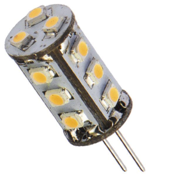 NauticLED G4 Stiftpin 10-35VDC 1,4W D=10mm L=25mm NauticLED G4 Stiftpin 10-35VDC 1,4W D=10mm L=25mm