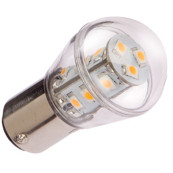 NauticLED BA15S 10-35VDC 1,6W D=25mm L=48mm NauticLED BA15S 10-35VDC 1,6W D=25mm L=48mm