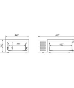 1852 Kompressorkühlschrank zum Ausziehen 12/24V 5/2.5A 60W 20l 1283242 1852 kompressorkhlschrank zum ausziehen 12 24v 5 2 5a 60w 20l 6