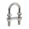 1852 Pütting rostfreier Stahl innen B=40mm M10 L=85mm Gewinde L=45mm 1326628 u bjle 10mm bredde indvendig 40mm laengde 85mm 1