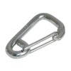 Karabinerhaken mit Auge Edelstahl 1331800 karabinerhaken mit auge edelstahl 60mm 1