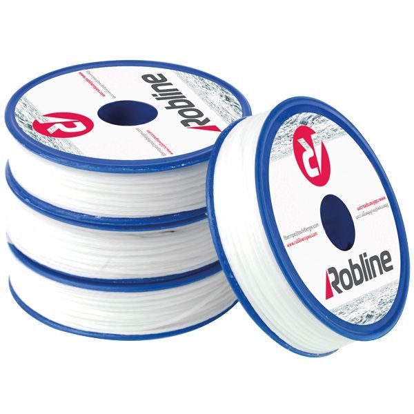Robline Takelgarn gewachst D=1mm L=46m Karton mit 10 Rollen weiss