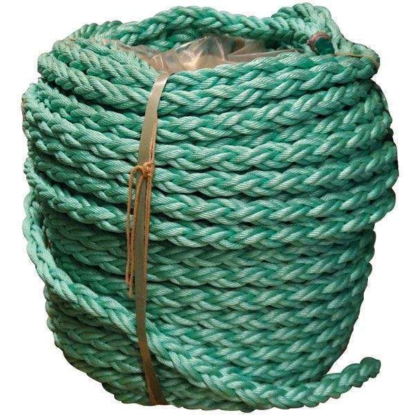 Schleppleine quadradgeflecht D=32mm L=110m grün Schleppleine quadradgeflecht D=32mm L=110m grün
