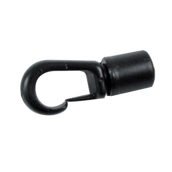 Nylonhaken für Leine D=5-6mm schwarz 4 Stück Nylonhaken für Leine D=5-6mm schwarz 4 Stück