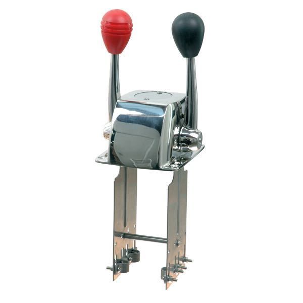 Doppelhebelschaltung rostfreier Stahl L=136mm B=108mm Doppelhebelschaltung rostfreier Stahl L=136mm B=108mm