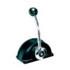Ultraflex Einhebelschaltung B301B Aluminium schwarz für Aufbaumontage für Schaltung und Gas mit Leerlaufstellung 140b301b ultraflex kontrolbox sort enkelt 1