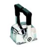 Ultraflex Doppelhebelschaltung B666 Aluminium verchromt für Aufbaumontage für Schaltung und Gas mit Leerlaufstellung 140b666 ultraflex kontrolbox dobbelt i krom 1