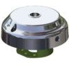 Ultraflex Montageflansch X90 verchromt mit Sperre für Lenkgetriebe T91 und T93ZT 140x91 ultraflex x91 monteringsflange chrome til til t91 og t93zt 1
