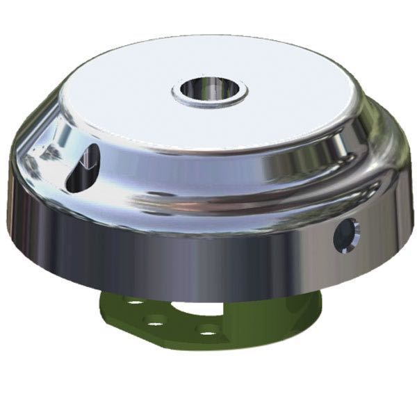 Ultraflex Montageflansch X90 verchromt mit Sperre für Lenkgetriebe T91 und T93ZT Ultraflex Montageflansch X90 verchromt mit Sperre für Lenkgetriebe T91 und T93ZT