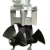 Max Power Bugstahlruder hydraulischer Antrieb 225 Composit Duo Tunnel D=250mm 1440625 max power bugstahlruder hydraulischer antrieb 225 composit duo tunnel d 250mm 1