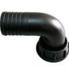 Nuova Rade Füllstutzen 90° Anschluss D=1 1/2'' für Schlauch D=38mm 1530340 pfyldningsstuds 90 38mm 1 1 2 gevind 1