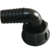 Nuova Rade Tankbelüftung 3/4'' Schlauch D=17mm für Inspektionsdeckel 1530322 + 1530323 + 1530325 1530343 udluftningsstuds 90 17mm 3 4 gevind 1