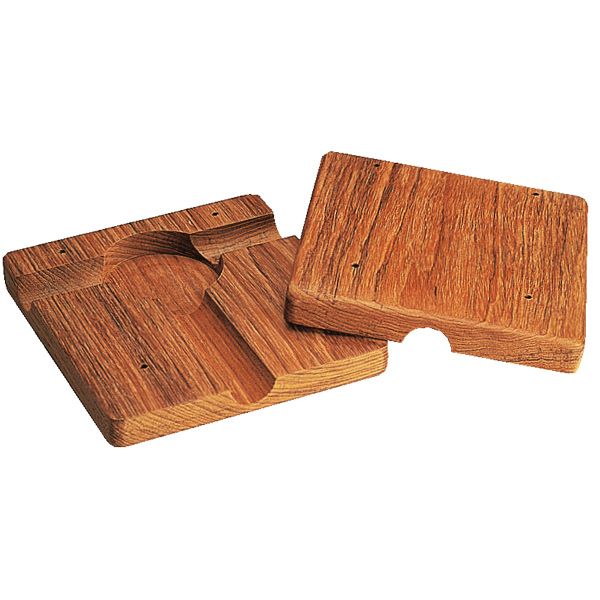 Roca Aussenborder-Befestigungsplatte Teak Roca Aussenborder-Befestigungsplatte Teak
