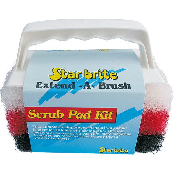 Star Brite Handschrubber Kit fein-mittel-grob Star Brite Handschrubber Kit fein-mittel-grob