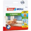 Tesa Dichtungsstreifen E-Profil B=4x9mm L=6m weiss 1670402 tesa dichtungsstreifen e profil b 4x9mm l 6m weiss 1