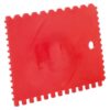 Zahnspachtel 90x130mm Kunststoff rot 1671231 zahnspachtel 90x130mm kunststoff rot 1