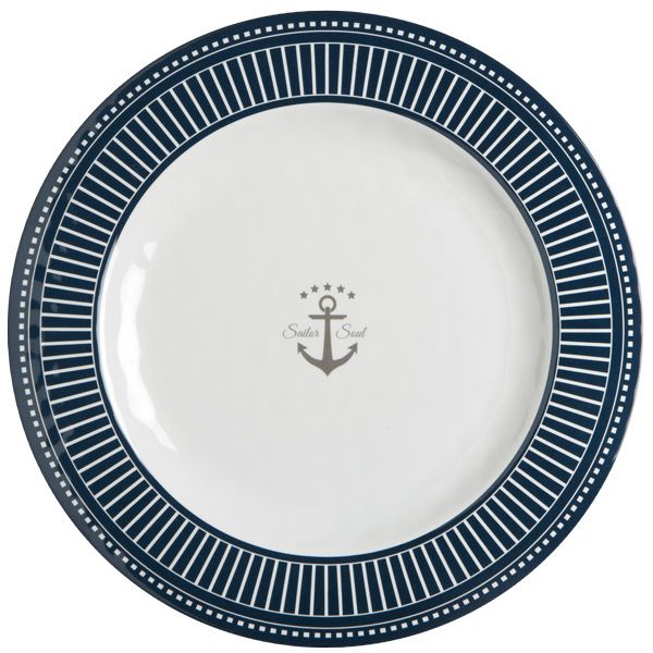 MARINE BUSINESS Sailor Soul Essteller D=28cm 6 Stück MARINE BUSINESS Sailor Soul Essteller D=28cm 6 Stück