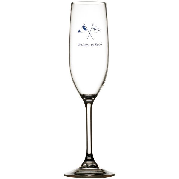 MARINE BUSINESS On Board Sektglas D=5cm H=25cm 236ml 6 Stück