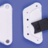 Lattentaschenschutz bis 30mm Latten Weiß mit 6 Schrauben 2033 4 lattentaschenschutz bis 30mm latten weiss mit 6 schrauben 2