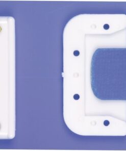 Lattentaschenschutz bis 40mm Latten Weiß 4 Schrauben /Muttern Lattentaschenschutz bis 40mm Latten Weiß 4 Schrauben /Muttern – Bild 2