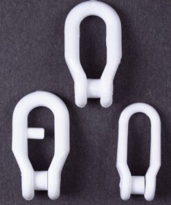 Kunststoffschäkel zum Anschrauben 2035 2 a026 a026