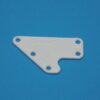 Gegenplatte f. A063A ClamCleat, KST Weiß, CL233 CL233