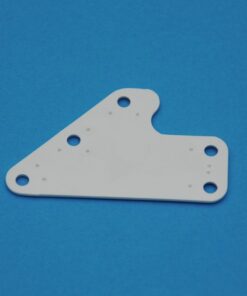 Gegenplatte f. A063A ClamCleat, KST Weiß, CL233 Gegenplatte f. A063A ClamCleat