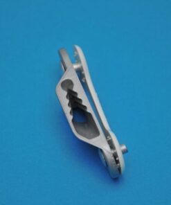 ClamCleat Bb. geschlossen, ALU Silber m. Gegenplatte u. Niete, CL241 2043 7 clamcleat bb geschlossen alu silber m gegenplatte u nieten cl241 1